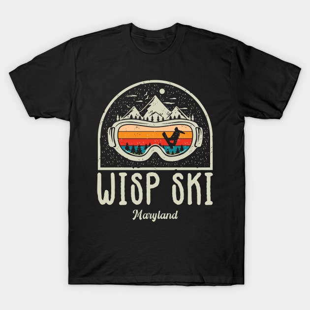 Wisp Ski Maryland T-Shirt by Niceartshop